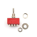 MTS-402 6A/125VAC 2A/250VAC 12 Pin 4PDT ON/ON 2 Position Mini Toggle Switch JR