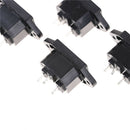5 Pcs 3P IEC 320 C14 Male Plug Panel Power Inlet Sockets Connectors AC 250V  JR