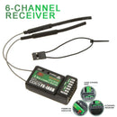 for Flysky i4 i6 i10 Transmitter 2.4G 6CH FS-iA6B Receiver Output w/ iBus Port