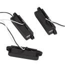 Set of 3 Black Covered Single Coil Pickups for  Electric Guitar