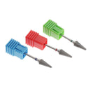 Tungsten Steel Nail Drill Bits - 3/32'' (2.35mm) Professional Emery Nail Drill
