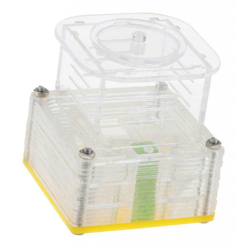Clear Ant Feeding Nursery Box Ant Farm House Castle Insect Terrarium  S