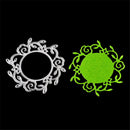 Beautiful Garland Design Metal Cut Dies Stencil DIY Scrapbooking Album Craft ME