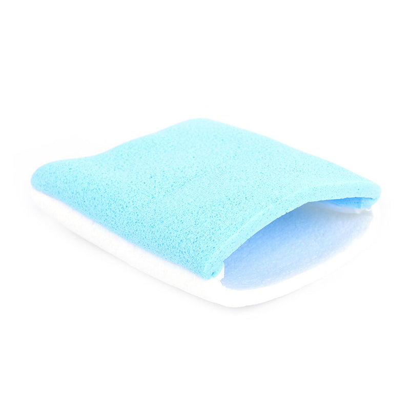 1Pc Reusable Microfiber Facial Sponge Face Towel Makeup Remover Cleansing Gl TO