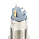 12V Waterproof Metal Indicator Ring Led Sprint Signal Soldering Feet 12mm