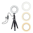 10" Led Ring Light Selfie With Tripod Ring For Selfie Phone Video PhotograpS Kw