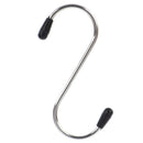 4pcs/lot  Metal S Shaped Hooks Bathroom Kitchen Hooks Stainless Steel Hook 3C