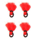 Lot Of 4 Pcs. Red Nylon Strike Indicators Floats Accessories