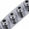 1 Pcs Electric Guitar Bridge String Thru Body Ferrules Bushing Plate - Silv
