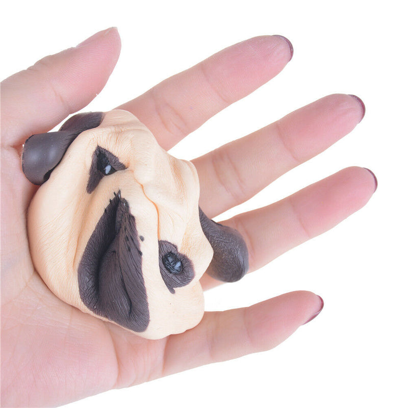 Anti stress ball Pug Dog Mini Squeeze   Toys Slow Rising kids adults todfZ