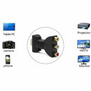 HDMI Male to 3 RCA Female Composite AV Video Audio Adapter TV PC Converter New