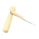 One Felting Needle Wooden Handle Holder DIY Tool For Creative Craft L2X5