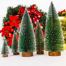 Simulation Mini Christmas Tree Ornament Home New Year Desktop Decor (20X8cm