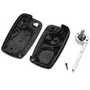 Replacement 3 Button Folding Remote Keyless Car Key Shell Fob Case Cover fo X3I2