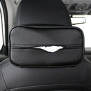 Leather Tissue Storage Box Car Back Seat Napkin Holder Headrest Paper Cover Case