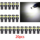 20pcs T10 8SMD 5730 LJD Lights W5W Car Wedge Tail Side Bulbs Reading Lamps  L ^