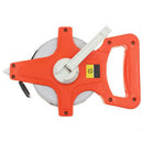 1Pc 50M/165Ft Meter Open Reel Fiberglass Tape Measure Inch Metric Scale Imp