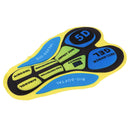 2x Cycling Gel Shorts Pads Shockproof Bicycle Riding Cushion Hip Protector