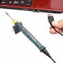 Portable USB 5V 8W Electric Powered Soldering Iron Pen/Tip Touch Switch  New