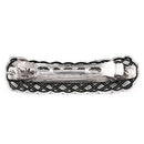 2Pcs Womens Viking Barrette Holder Celtic Carved Hair Clip Clasp Hair Decor