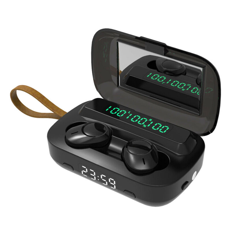 LED Wireless Bluetooth Noise Reduction Stereo TWS Headset Headphones Earphones