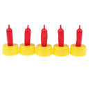 5X Sheep Nipple Milk Drink Nipple Soft Rubber Pacifier For Pup Dog Foal Calf  JR