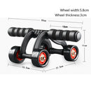 4 Rolls Ab Roller Abdominal Muscle Trainer Indoor Home Training Device Gymn