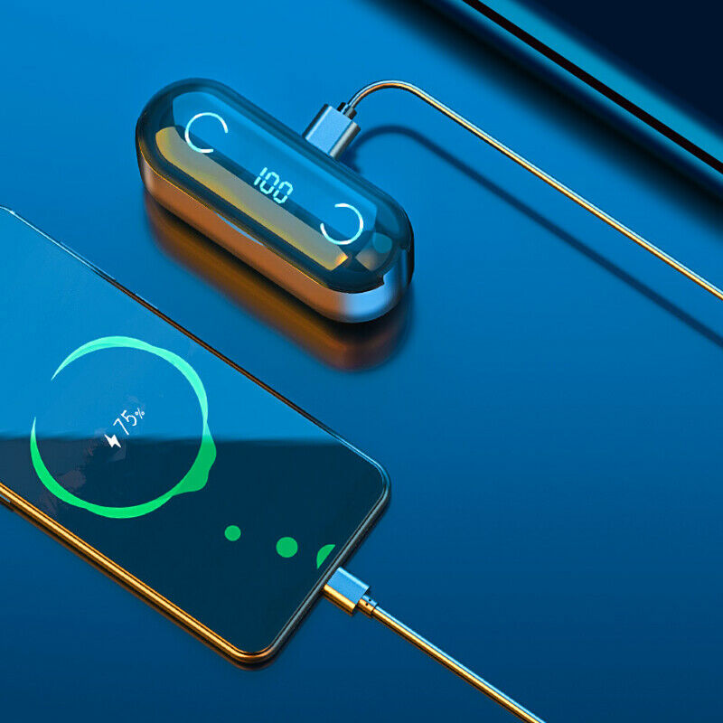 Mini Headset Wireless in Ear Earphones Earbuds Deep Bass Headphones