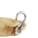 500kg Hammock Swing Hanging Buckle Key Chain Clip Heavy Duty Screwgate Locking