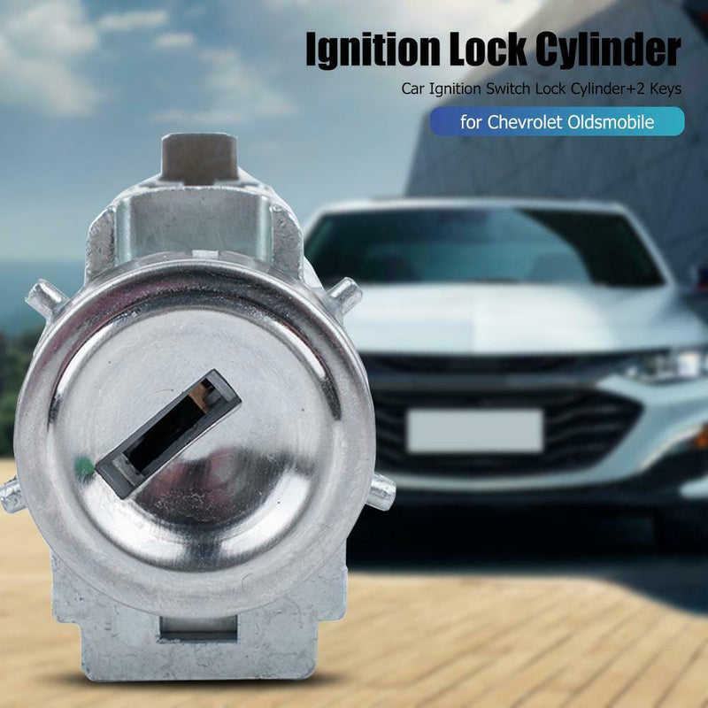 Car Ignition Switch Lock Cylinder+2 Keys for Chevrolet Oldsmobile 12458191