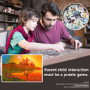 1000pcs DIY Sunset Fantastic Castle Puzzle Educational Learning Jigsaw Toys
