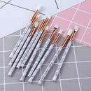 10pcs Makeup Brushes Eye Shadow Foundation Powder Brush Beauty Tool (Green