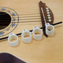 2x Plastic Guitar Extenders Finger Span Practice Strength Expansion Sleeves A