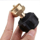 Propane Refill Adapter Gauge Lpg Gas Bottle Cylinder Camping Adaptor For S6I0