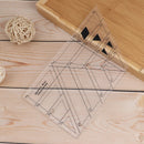 Trapezoid Quilts Plastic Ruler Sewing Patchwork Ruler Tools Tailor Craft DIY FT
