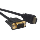 1.8m 6ft 1080P HDMI Male to VGA HD15 Male Video Converter Adapter Cable