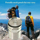 701-800ml Stainless Steel Camping Cookware Cup Pot Camping New Cup Outdoor F4A6