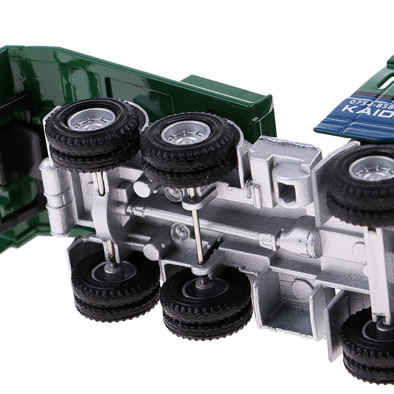 1:50 Scale Engeering Car Series Flatbed Trailer+Excavator for Kids Toys Gift