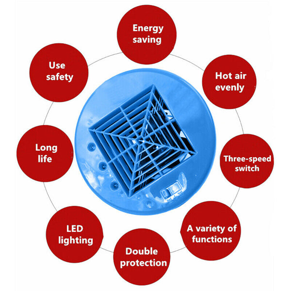 100-300W Ac220V Farm Heater Animal Warm Light Pets Piglets Chickens Heat Wa Z4N4