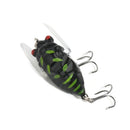 Cicada Bass Insect Fishing Lures 4cm Crank Bait Floating Tackle 1pcs NEWLY
