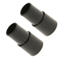 32mm to 35mm Plastic Vacuum Hose Brush Adapter Vacuum Tool Attachments 2pcs/set