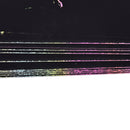 10Sheets Rainbow Scratch Colourful Stencil Art Craft Engraving Paper With Pen Z