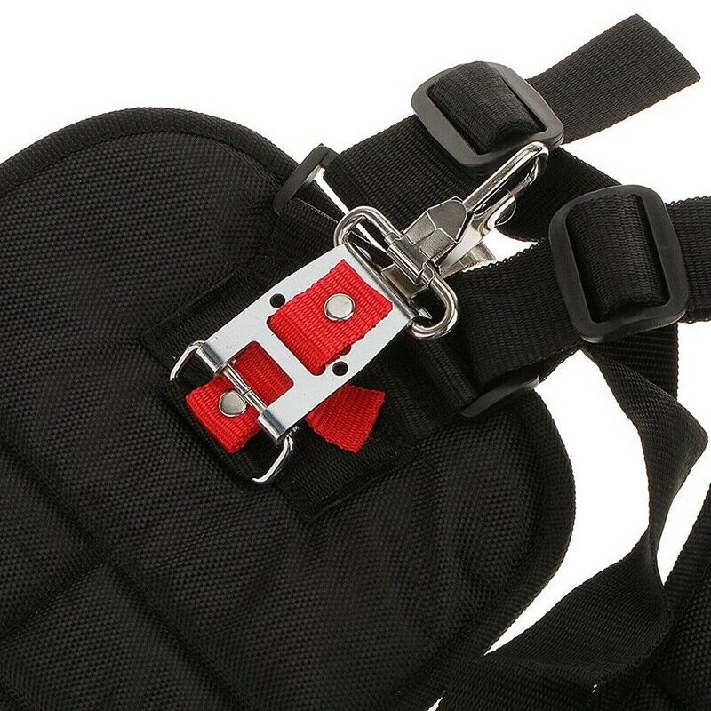 Adjustable Padded Shoulder Harness Strap Garden Brush Cutter Trimmer Strimm C2R9