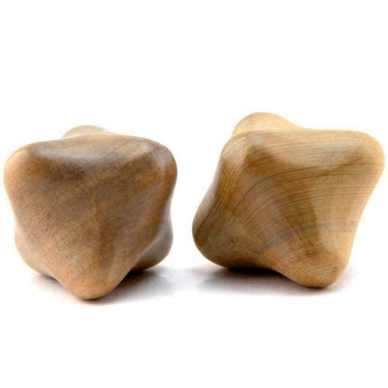 Fragrant Wood Body Reflexology Acupuncture Shiatsu Thai Roller Therapy Mass R7M3