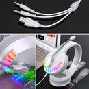 3.5mm Gaming Headset Mic LED Headphones Stereo Surround for PC PS4 Xbox ONE