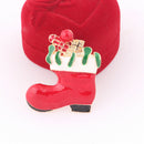 Enamel Gorgeous Rhinestone Crystal Christmas Santa Snowman Pin Xmas Gifts