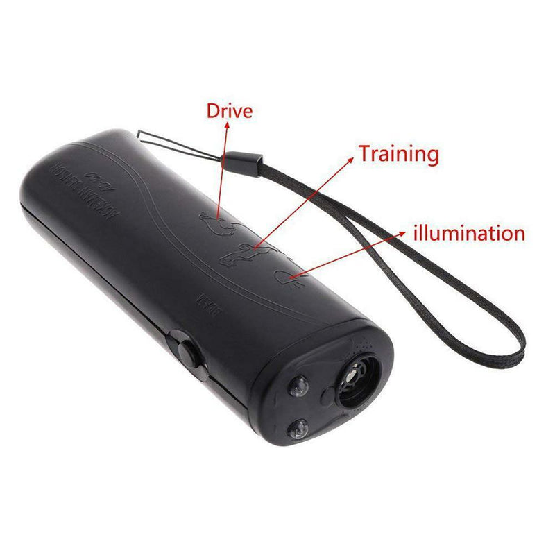 Ultrasonic Dog Repeller Trainer Anti Bark Handheld Pet Training Barking AU