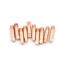 10x 1.2-15AK MIG/MAG M6 Weld Torch Welder Contact Tips Holder Gas Nozzle Go3 Bj