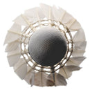 6PCS White Feather Shuttlecocks Badminton P7B4