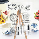 Stationery DIY Transparent Silicone Clear Stamps Scrapbook Album Cards De ME